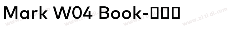 Mark W04 Book字体转换